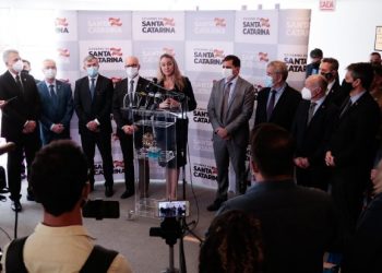 Governadora Daniela Reinehr conclama união da sociedade catarinense