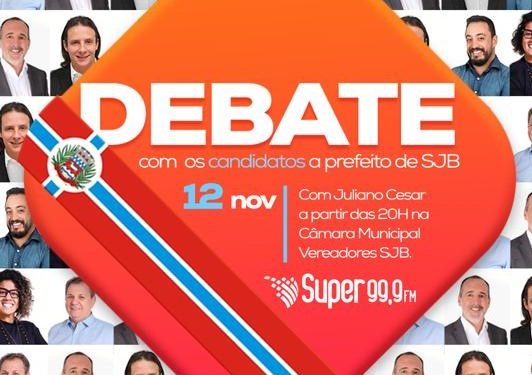 Super FM realiza debate com candidatos a prefeito nesta quinta