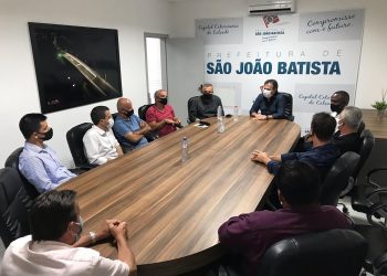 Pedroca se reúne com vereadores eleitos, em São João Batista