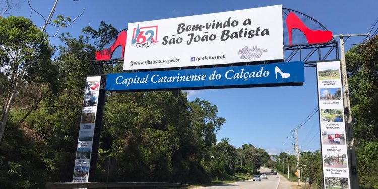 Pórticos nas entradas de São João Batista são reformados