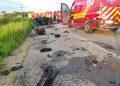 Acidente grave mata duas pessoas na SC-410