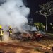 Incêndio destrói residência, em Canelinha