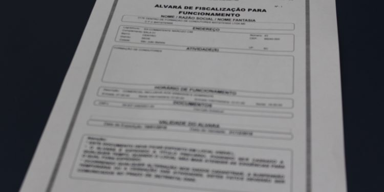 Guias da taxa de Fiscalização para Funcionamento e de Alvará Sanitário já estão disponíveis