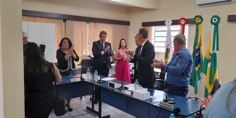 Valmor do Pita assume novo mandato em Major Gercino