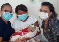 Primeiro bebê nascido em 2021 no hospital de Canelinha, é de Major Gercino