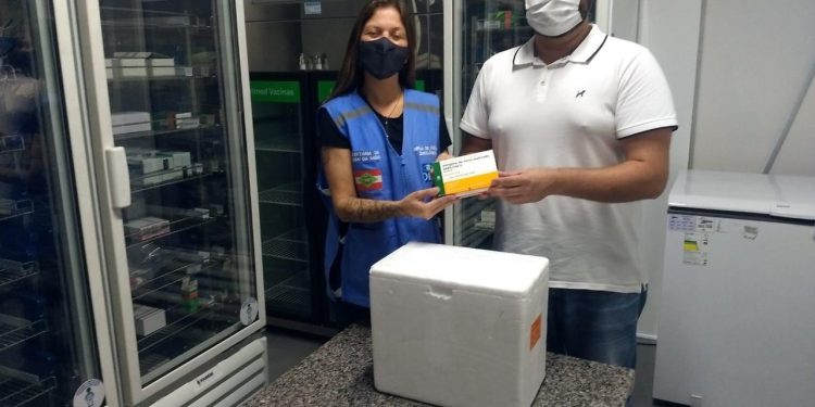 Nova Trento inicia vacinação contra Covid-19 nesta quarta