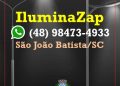 Prefeitura de São João Batista lança IluminaZap