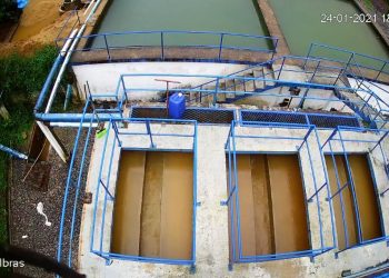 Nova Trento para Eta 1 do Samae devido ao alto volume de água