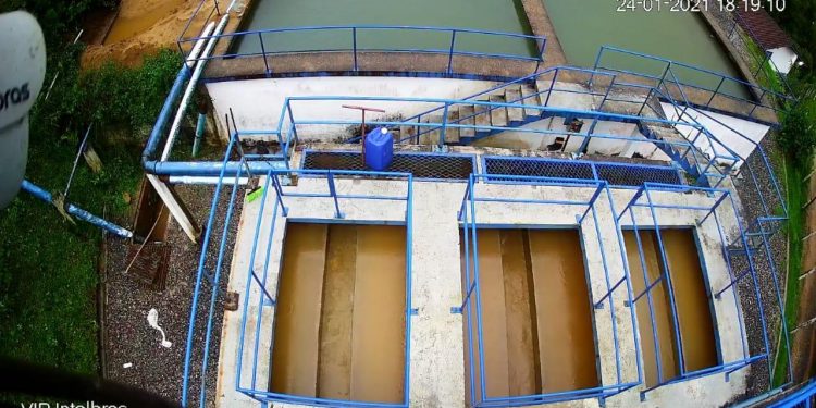 Nova Trento para Eta 1 do Samae devido ao alto volume de água