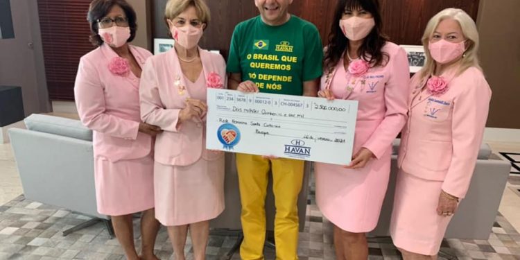 Troco Solidário Havan arrecada R$ 2,5 milhões em doações para Rede Feminina