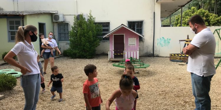 Nova Trento retoma o atendimento presencial nas creches municipais