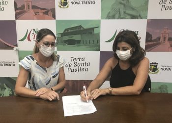 Nova Trento assina termo de compromisso do programa Saúde na Escola