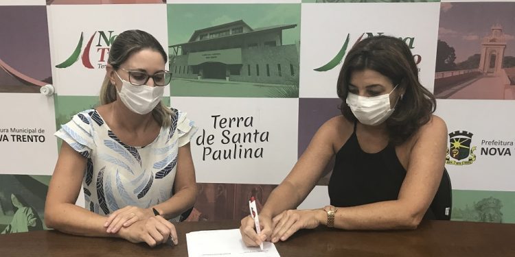 Nova Trento assina termo de compromisso do programa Saúde na Escola