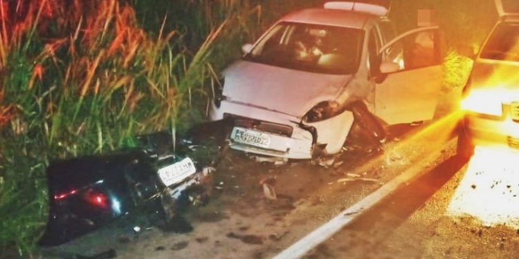 Duas pessoas feridas em acidente na SC-108, em Major Gercino