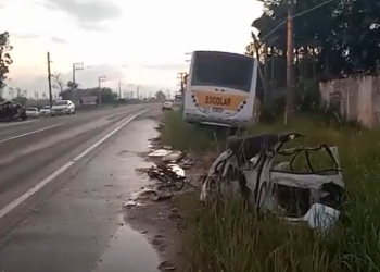 Duas pessoas morrem em grave acidente na SC-410