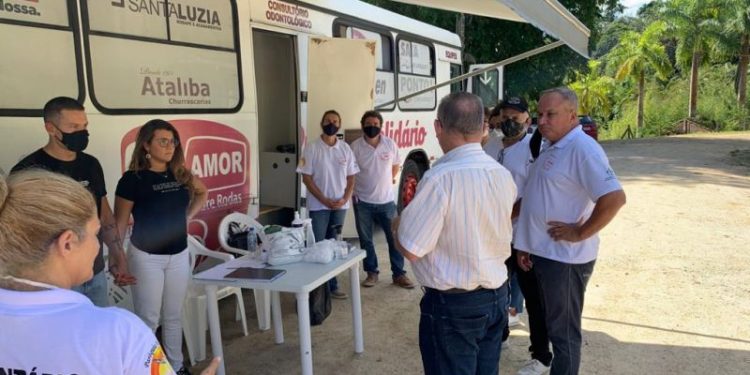 Projeto Solidário Amor Sobre Rodas realiza atendimento em São João Batista