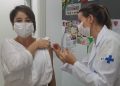Nova Trento iniciou a vacinação da gripe nos profissionais da saúde