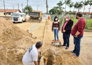 Obras da Beira Rio em Tijucas, estão adiantadas
