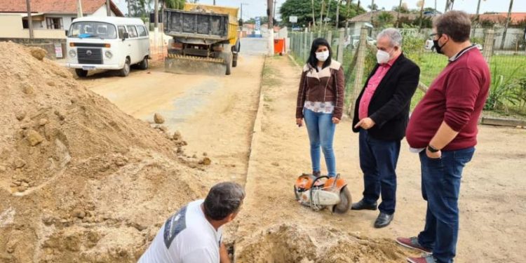 Obras da Beira Rio em Tijucas, estão adiantadas