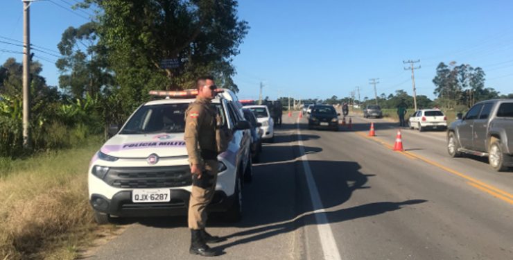 Polícia Rodoviária segue com blitz na SC-410