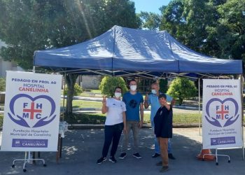 Hospital de Canelinha arrecada R$ 3,3 mil em pedágio