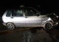 Motorista provoca acidente na SC-410 e foge do local