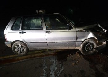 Motorista provoca acidente na SC-410 e foge do local