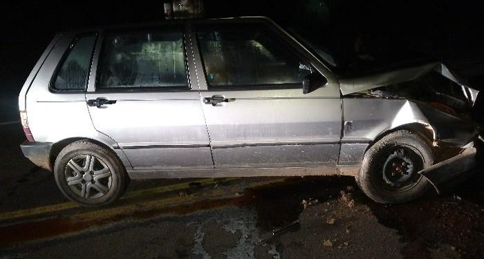 Motorista provoca acidente na SC-410 e foge do local