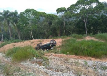 Acidente é registrado em Canelinha. Envolvidos não estavam no local