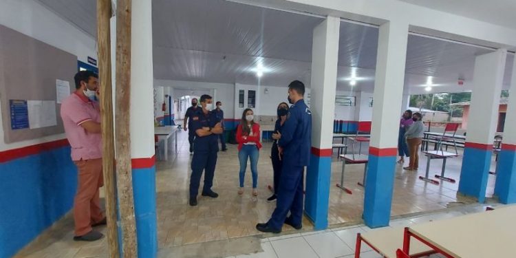 Escola Monsenhor José Locks é parcialmente interditada para recuperação