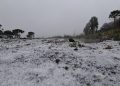 Santa Catarina registra neve e chuva congelada na Serra