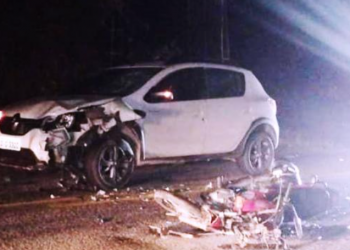 Mulher fica gravemente ferida em acidade na SC-108