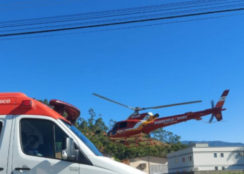 Homem é resgatado após se afogar com próprio vômito