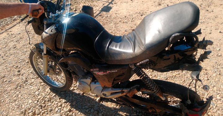 Acidente na SC-410 deixa motociclista gravemente ferido