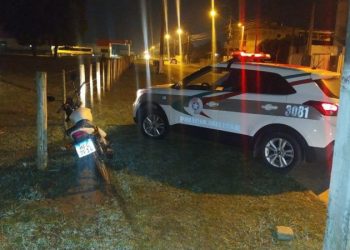 Polícia Militar recupera motocicleta furtada em Tijucas