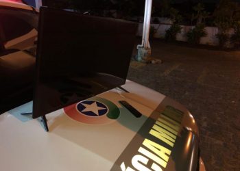 Homem é preso por receptação de tv furtada, em São João Batista