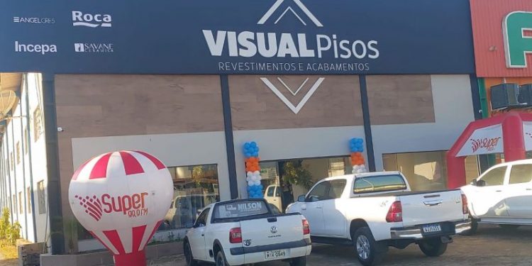 Visual Pisos, Revestimentos e Acabamentos inaugura loja em São João Batista