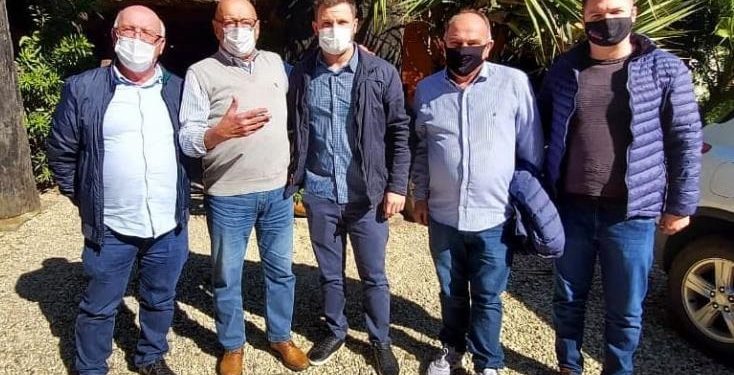 Senador de Santa Catarina, Espiridião Amin, visita São João Batista