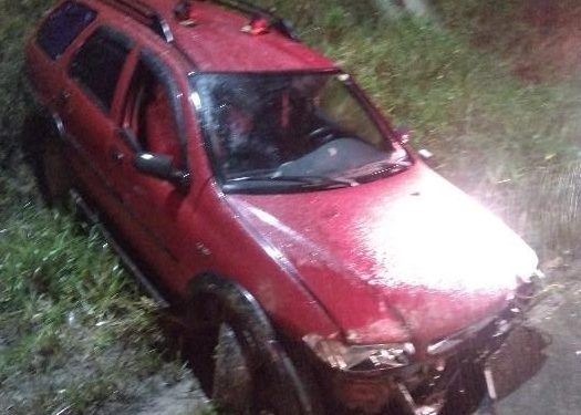 Motorista sofre ferimentos, após saída de pista na SC-410