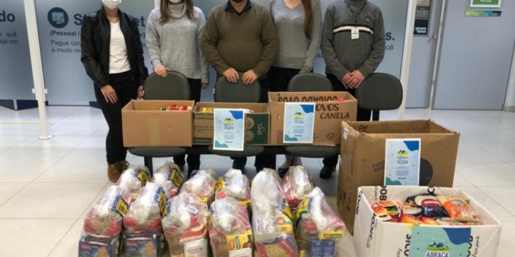 Assistência Social de Nova Trento recebe doação de alimentos