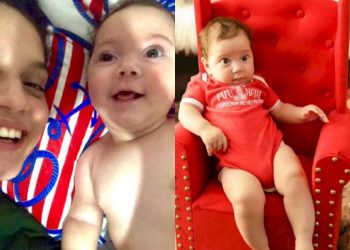 Bebê com doença rara precisa de ajuda para custear tratamento