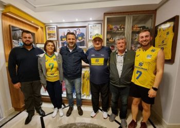 Prefeito visita família da atleta neotrentina Rosamaria Montibeller