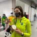 Rosamaria chega em SC depois de sucesso e medalha de prata em Tóquio