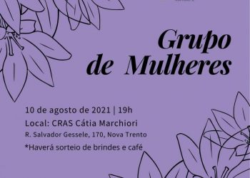 Cras e Assistência Social convidam neotrentinas para grupo de mulheres