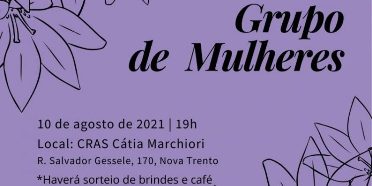 Cras e Assistência Social convidam neotrentinas para grupo de mulheres