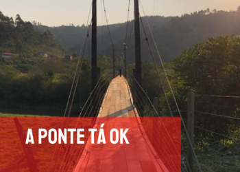 Concluída reconstrução da ponte pênsil da “Volta do Cachimbo”