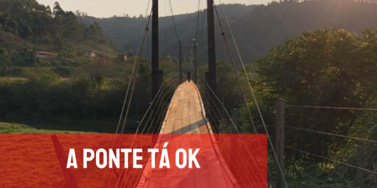 Concluída reconstrução da ponte pênsil da “Volta do Cachimbo”