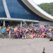 Grupo de 150 ciclistas visita o Santuário Santa Paulina