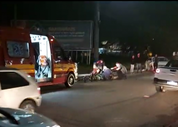 Atropelamento é registrado no Centro de São João Batista