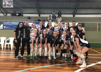 Nova Trento é vice-campeã do Campeonato Estadual de Voleibol Feminino Sub-17